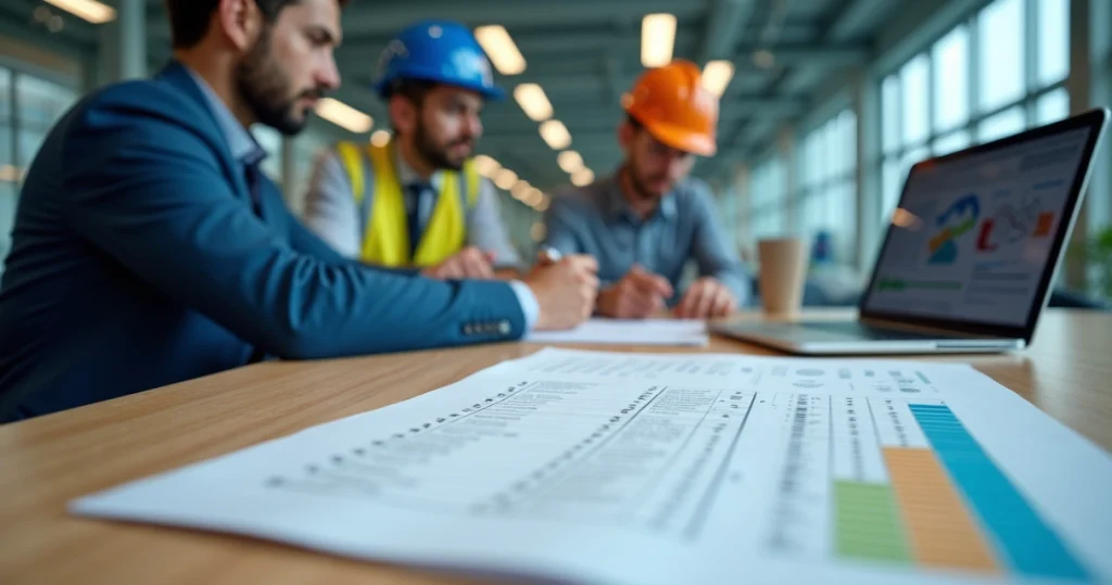 Gestor analisando checklist de conformidade em auditoria na empresa